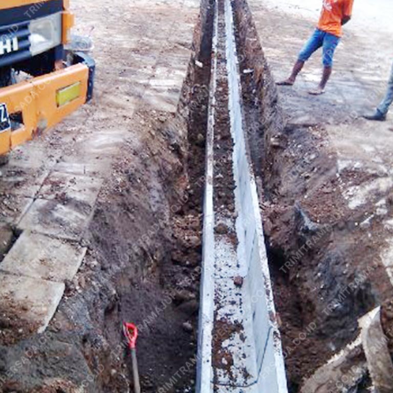 Project Drainase Hotel Max One Pemasangan Uditch & Cover Uditch