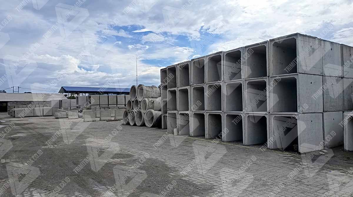 spesifikasi material precast u-ditch