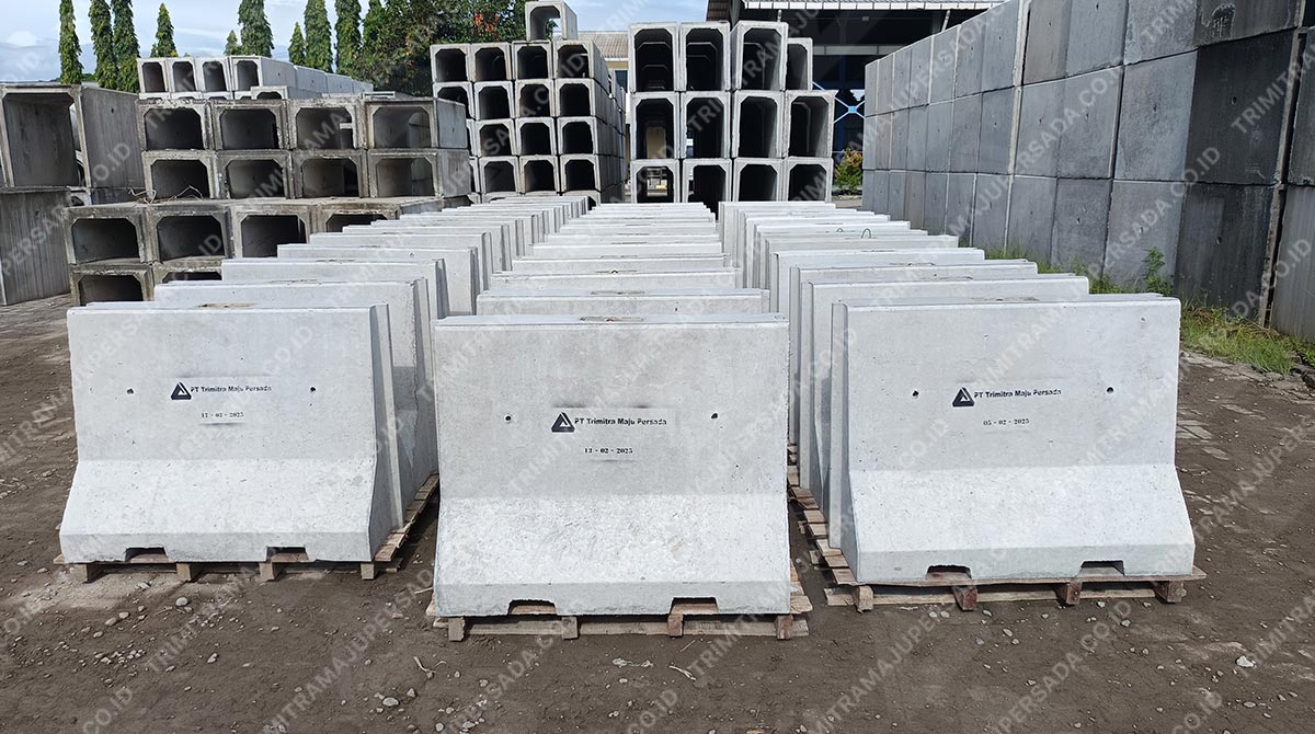 road barrier beton